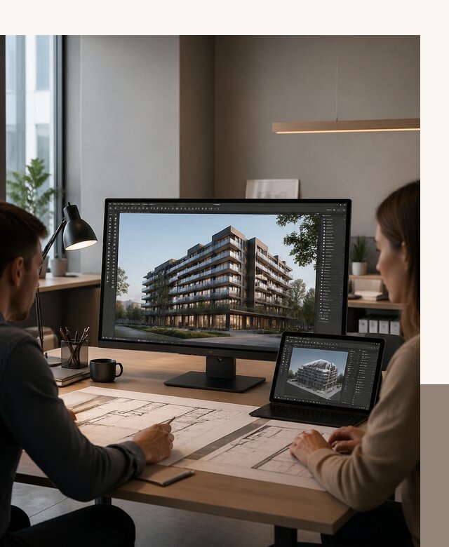 3D визуализация архитектуры и объектов строительства в Котласе