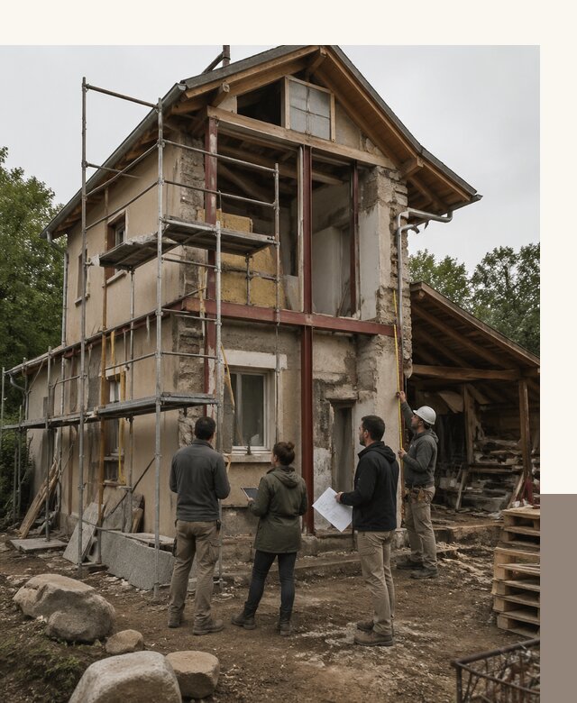 Реконструкция загородного дома под ключ в Котласе от бюро