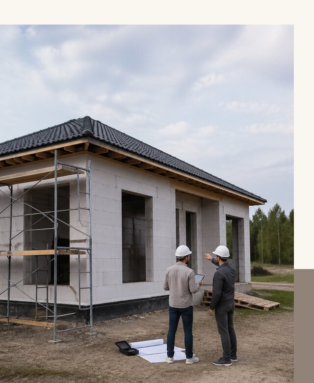 Проектирование одноэтажных домов из газобетона в Котласе